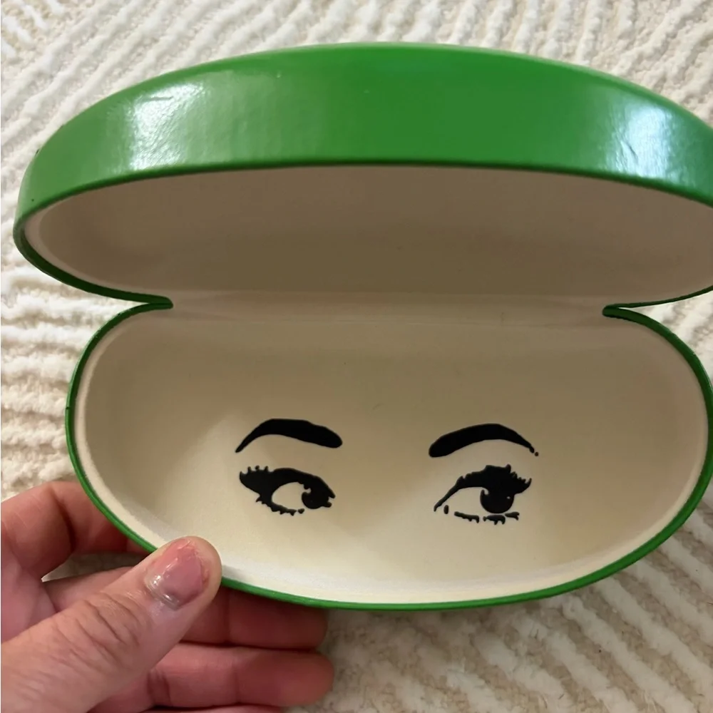 Kate Spade Vibrant Green Eyewear Case